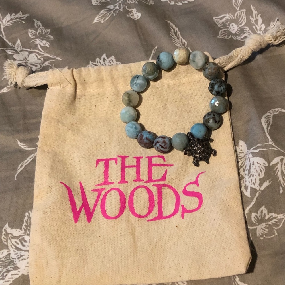 Turtle bracelet The Woods jewelry stunning beads